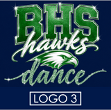 Bartlett Hawks Dance Unisex Crewneck Tee - Navy