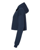 Bartlett Hawks Dance Women's Cropped Hooded Sweatshirt - Navy