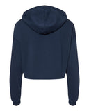 Bartlett Hawks Dance Women's Cropped Hooded Sweatshirt - Navy