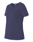 Bartlett Hawks Dance Women's Relaxed Jersey Crewneck Tee - Navy
