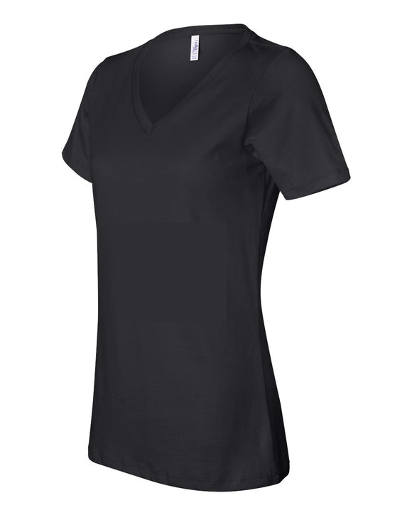 Prairieview Panthers Women’s Relaxed Jersey V-Neck Tee