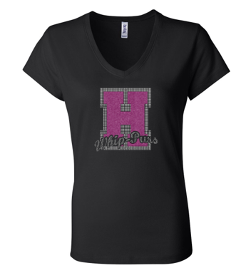 Hampshire Whip-Purs Women’s Jersey V-Neck Tee