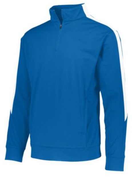 Track half outlet zip pullover